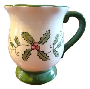 Vtg Mug Cup Coffee Tea Cider Hot Chocolate Holly Cardinal Temp-tations